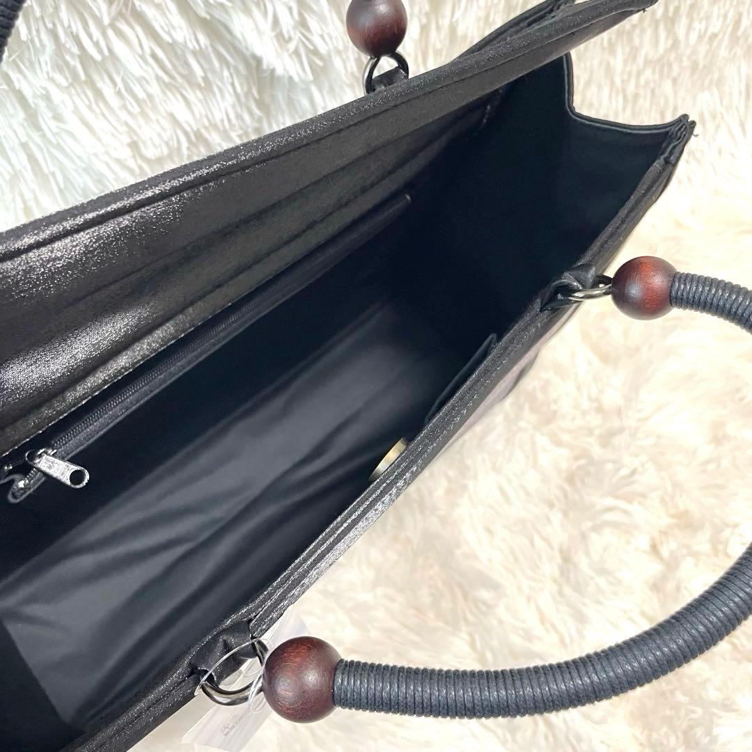 タグ付き　彩小径　IROKOMICHI トートバッグ 和装バッグ シルク　A4