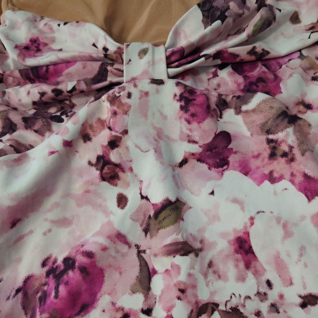 stina スティナ typeY フラワープリント レオタード Sサイズ