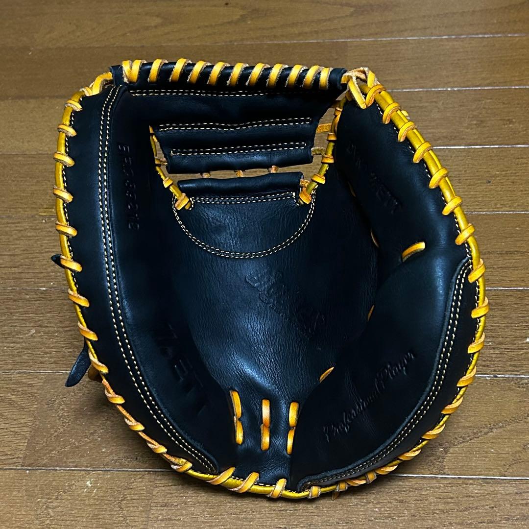 303.カスタマイズリペア_ZETT軟式キャッチャーミット