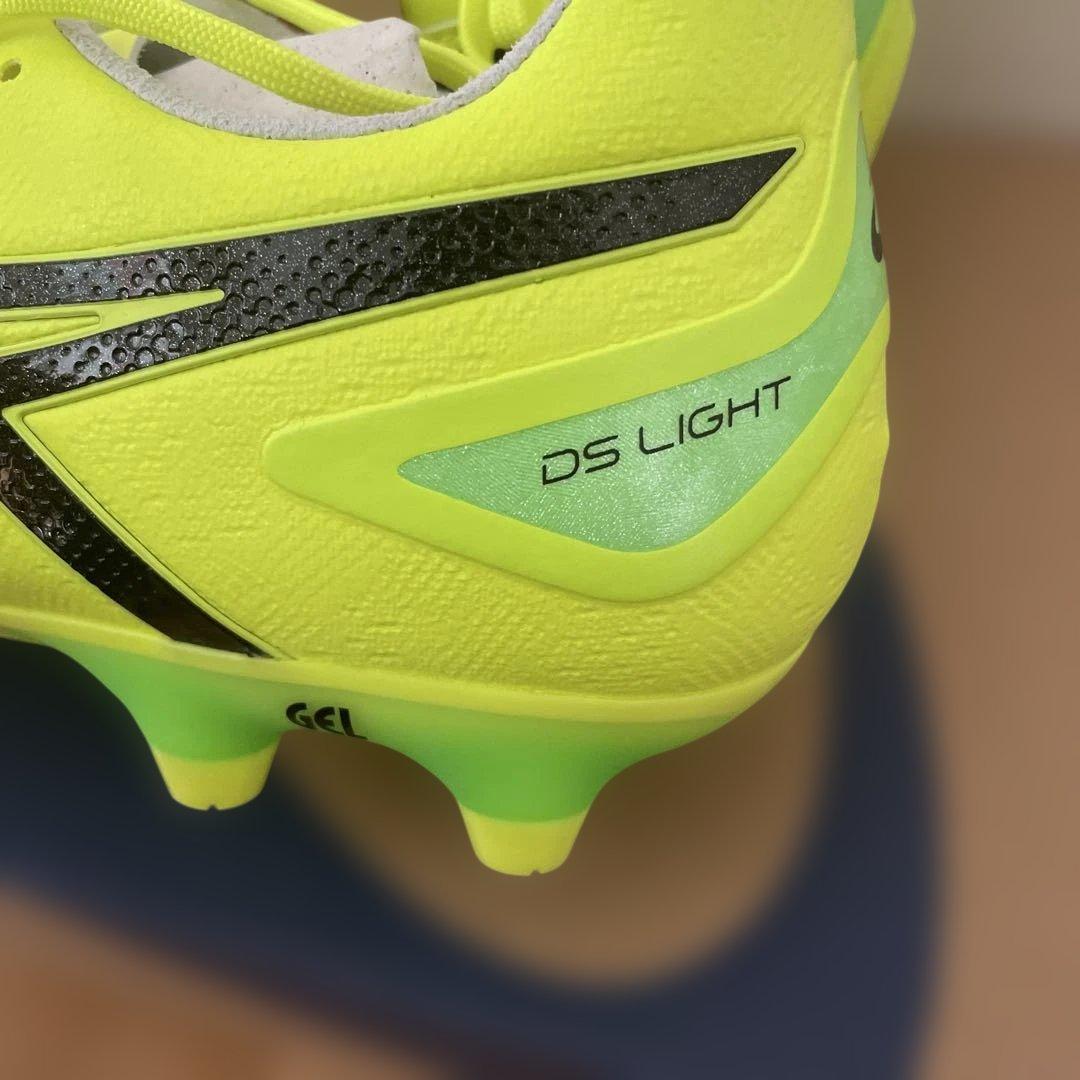 asics DS LIGHT 蛍光イエロー サッカースパイク27cm #2076