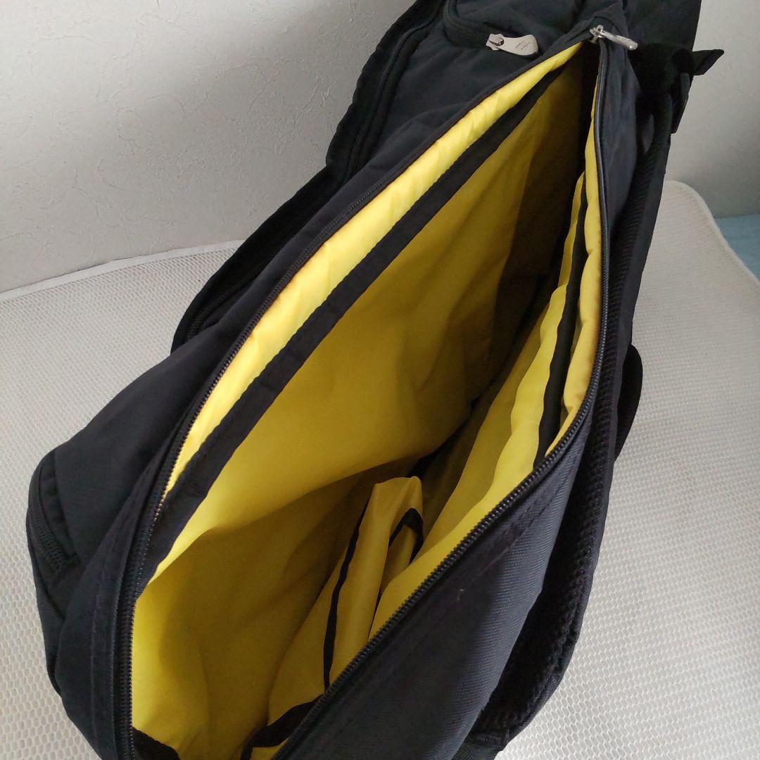 YONEX テニス バトミントン　ラケットリュックバッグ 黒/黄！頻度少目美品！