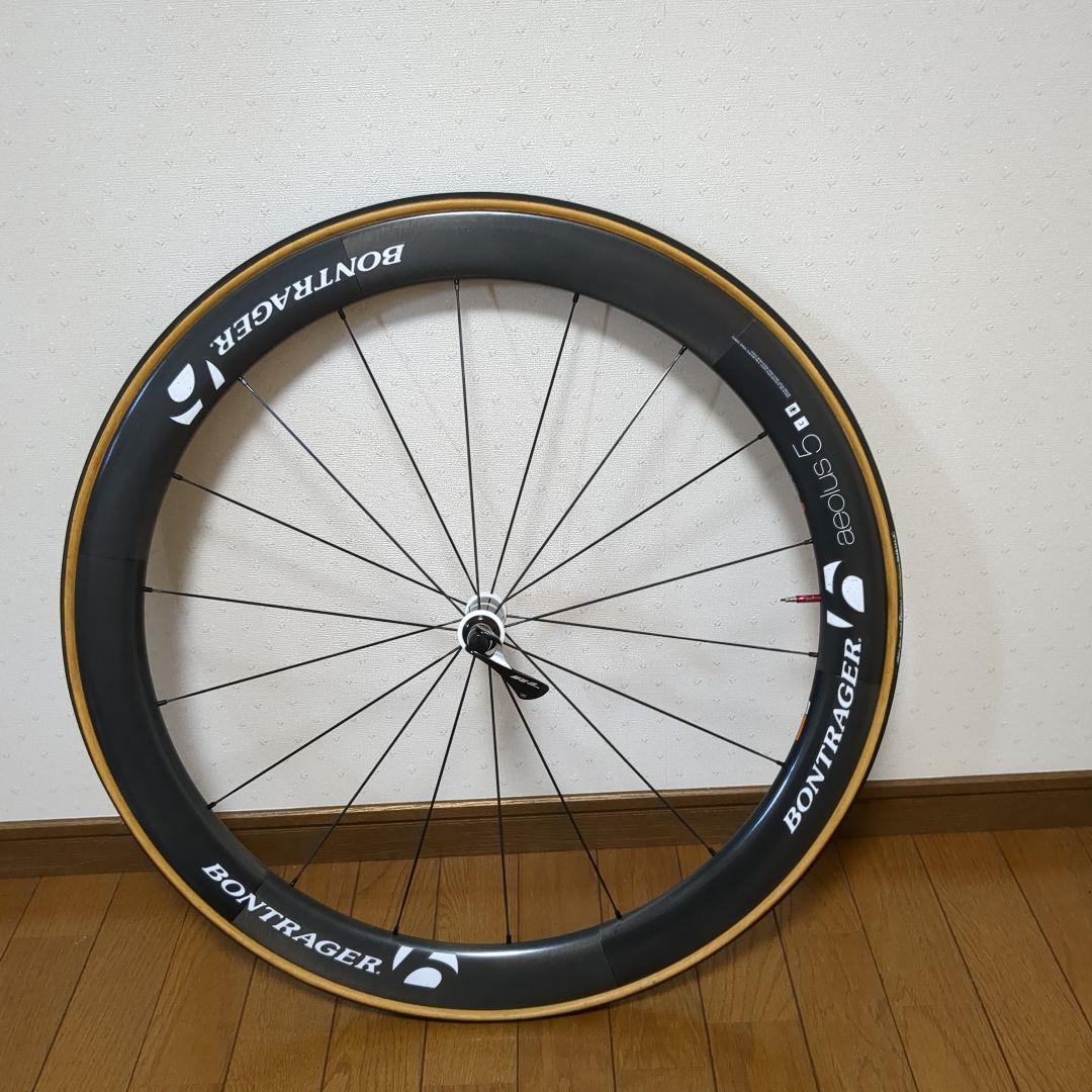 ボントレガーアイオロス 5 チューブラー前後タイヤホイールセット