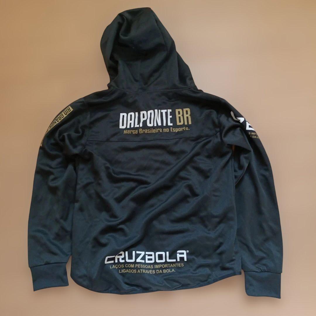 DALPONTE 　ブラックジャージ上下セット　フード付き　XL