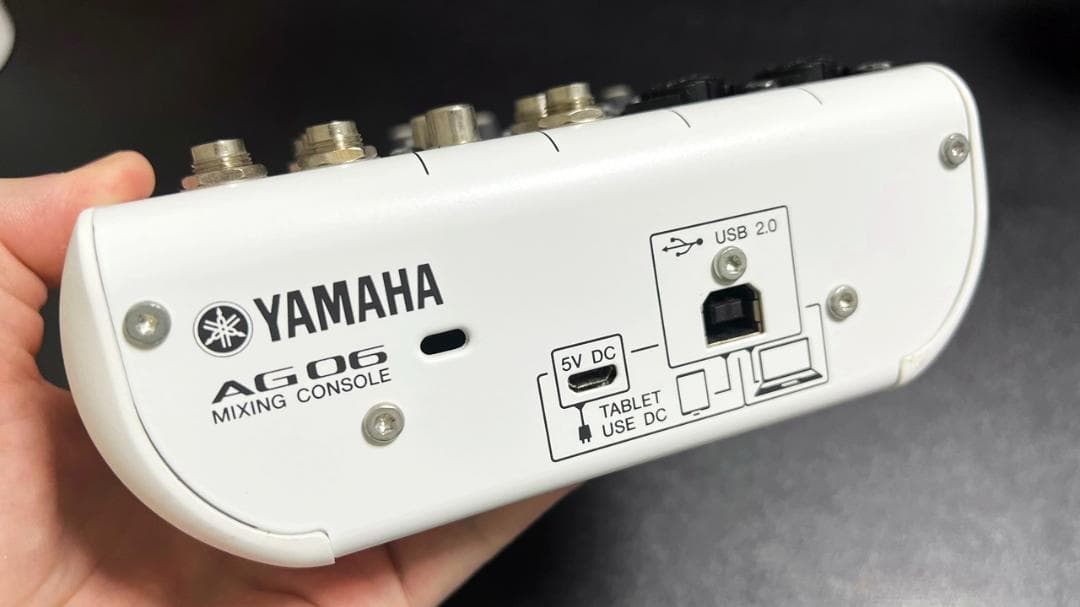 YAMAHA AG06 【正規箱・USBケーブル付き】オーディオインターフェース