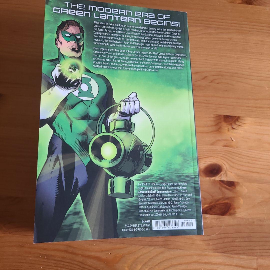 その他 GREEN LANTERN: REBIRTH COMPENDIUM