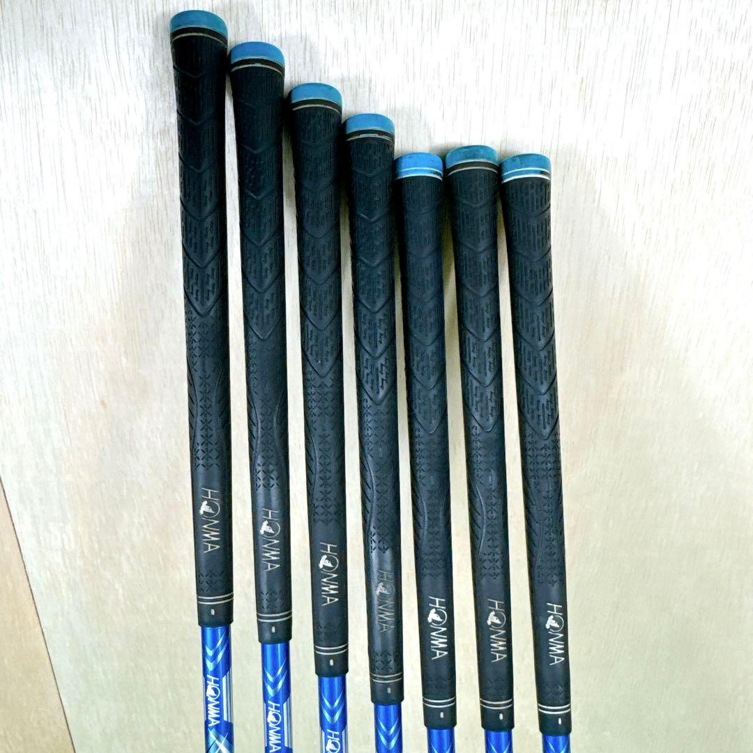 【美品】 HONMA BeZEAL 535 L レディース アイアンセット 7本
