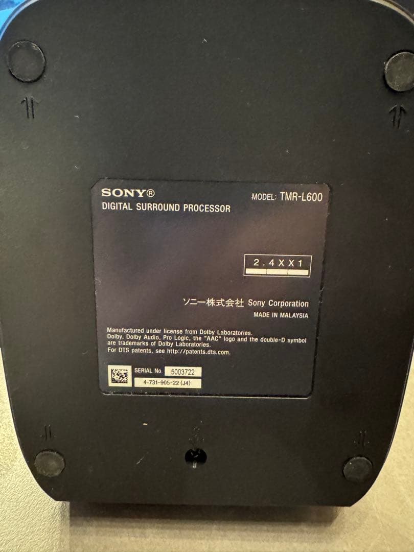 SONY WH-L600 ワイヤレスヘッドホン7.1ch特価