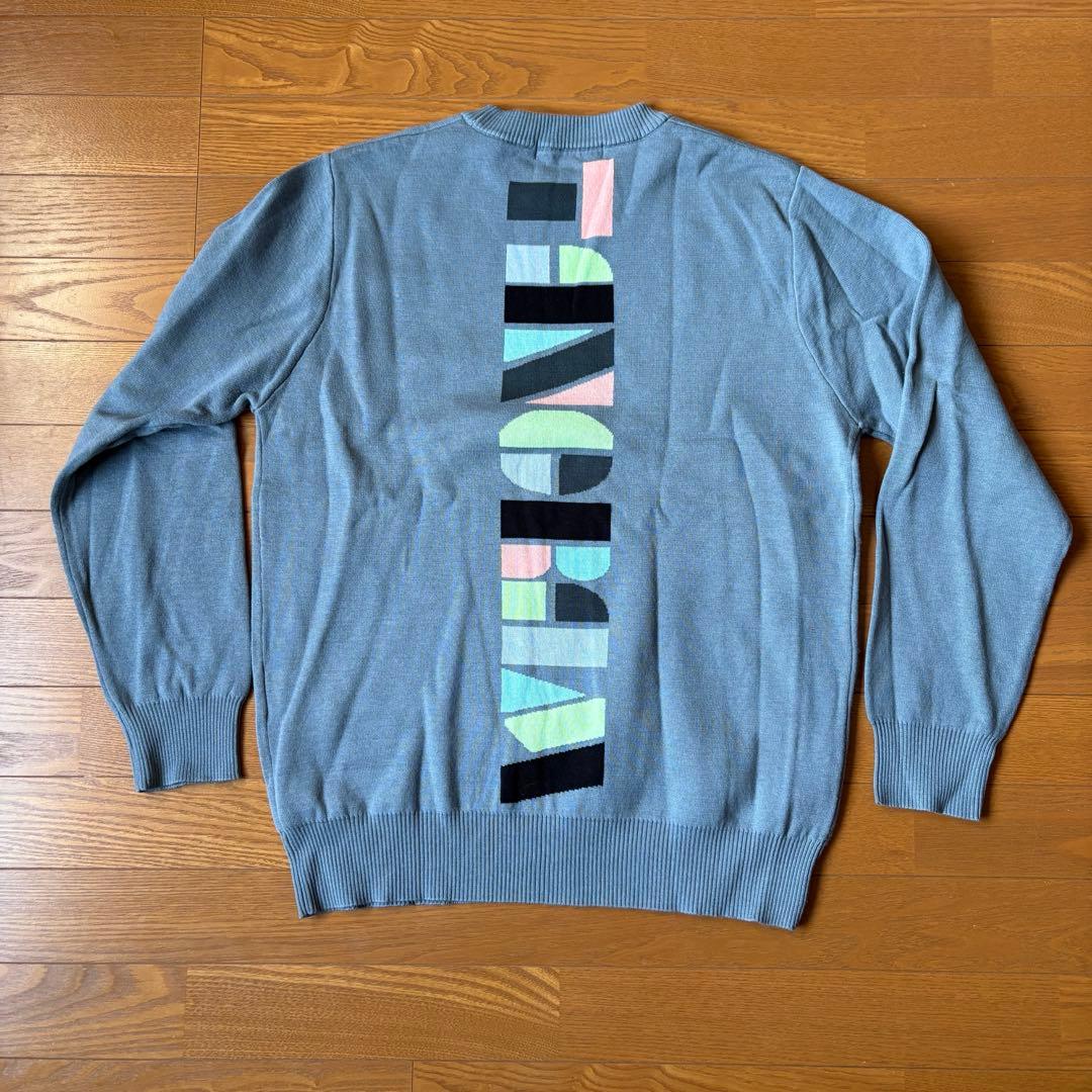 TANGRAM 幾何学模様 ニットセーター Lサイズ