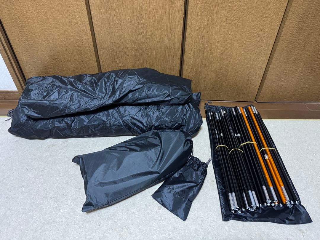 テント・タープ MINIMAL WORKS SHELTER GBlack & VESTIBULE