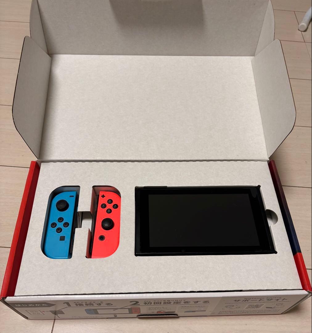 【ジャンク品】Nintendo Switch 本体 (画面不良）