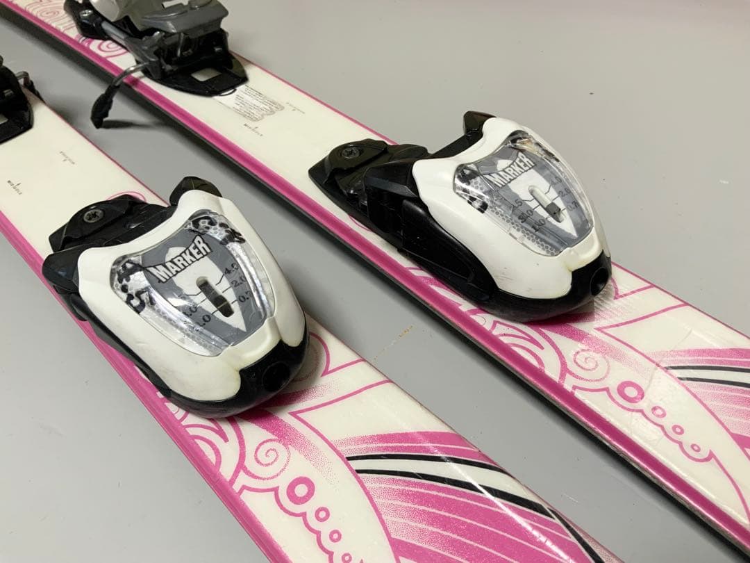 ジュニアスキー　4点セット　K2（ケーツー）板124cm／ブーツ22cm