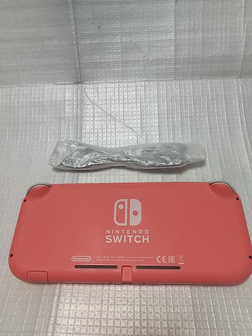 Nintendo Switch Lite ピンク本体 充電ケーブル付き 箱取説無