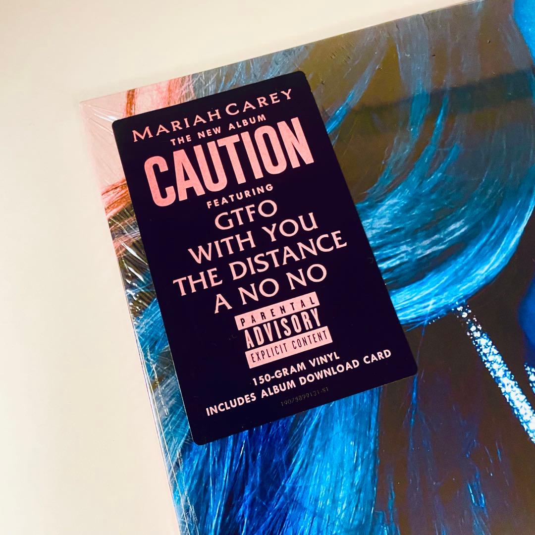 Mariah Carey Caution LP レコード