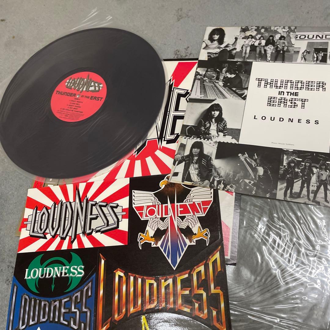 未使用LPレコード　Loudness／Thunder in the Eas。30