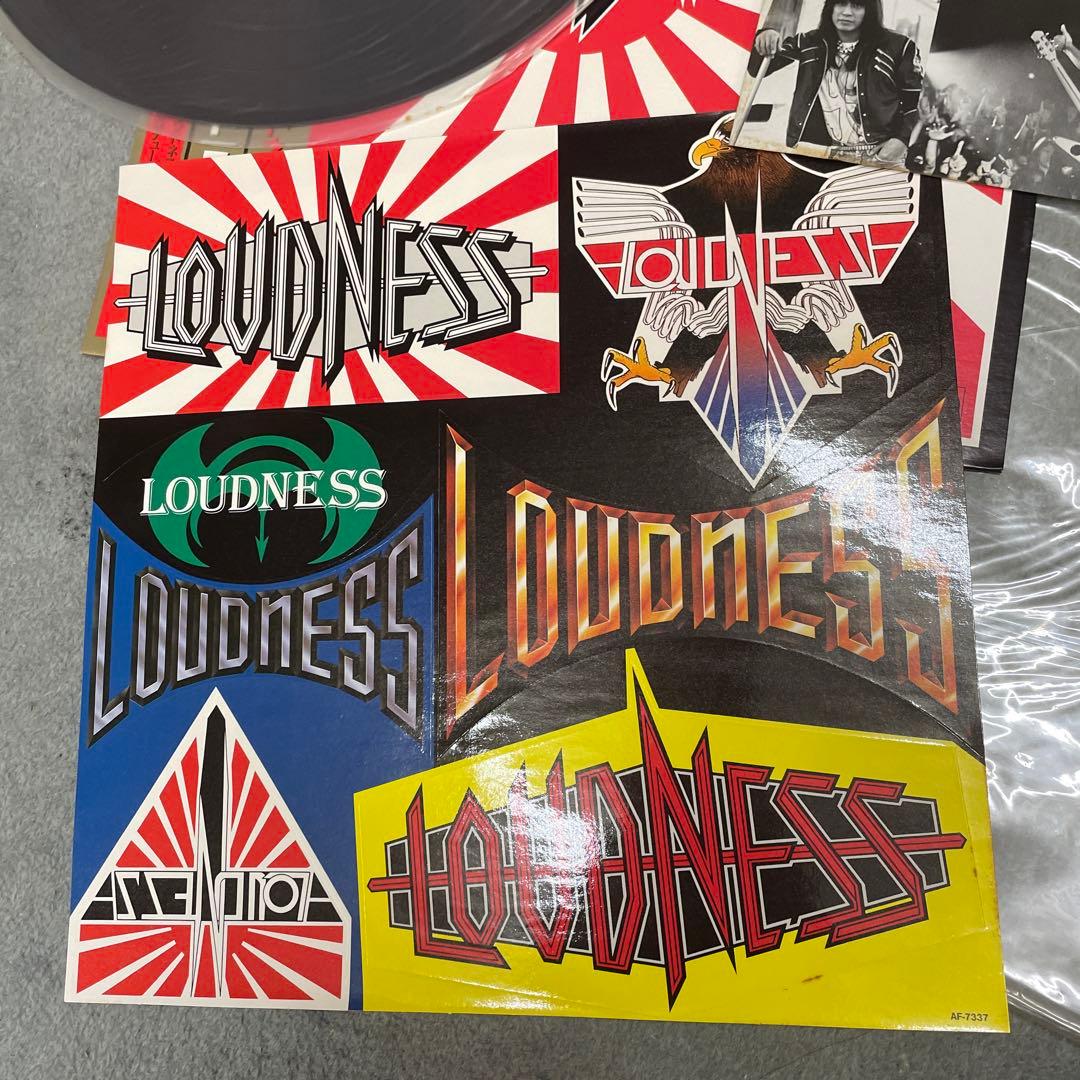 未使用LPレコード　Loudness／Thunder in the Eas。30