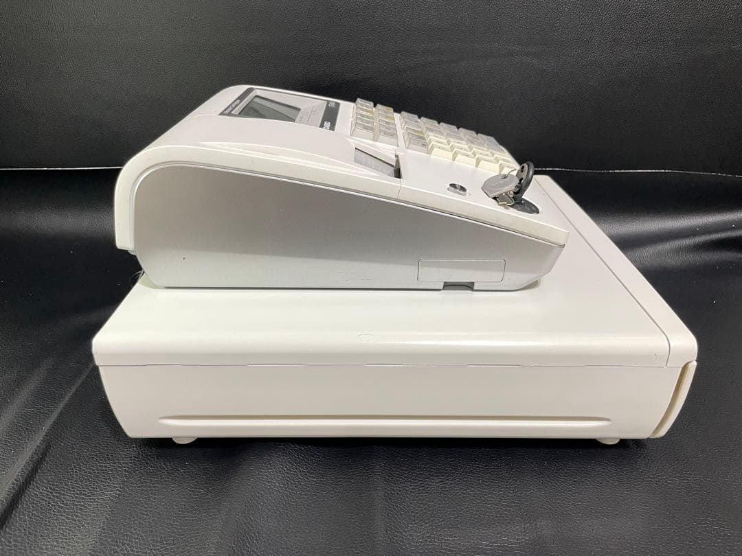 【良品】CASIO TE-400 電子レジスター ホワイト ※送料込