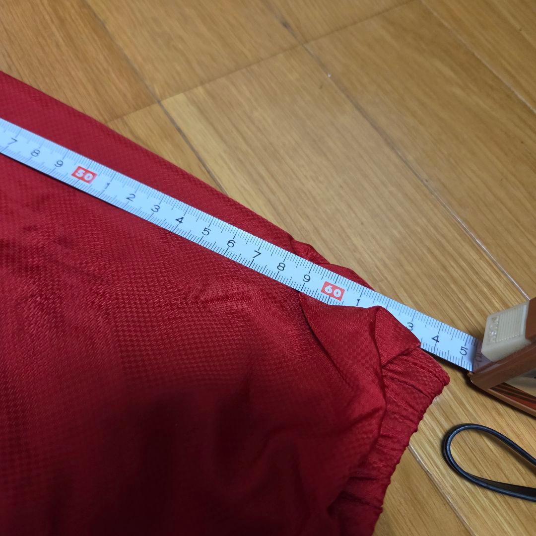 極美品ASICS　A77ウインドブレーカーセットアップ　Oサイズ