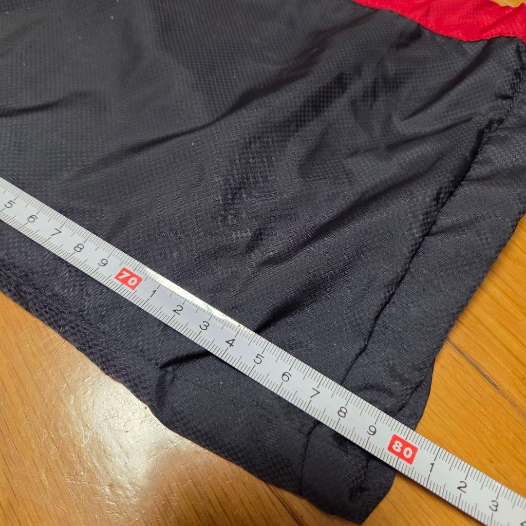 極美品ASICS　A77ウインドブレーカーセットアップ　Oサイズ