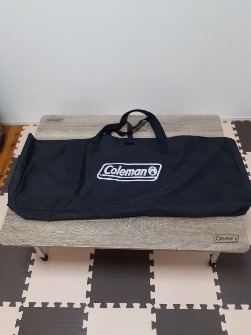 Coleman 折りたたみテーブル 木目調 コールマン