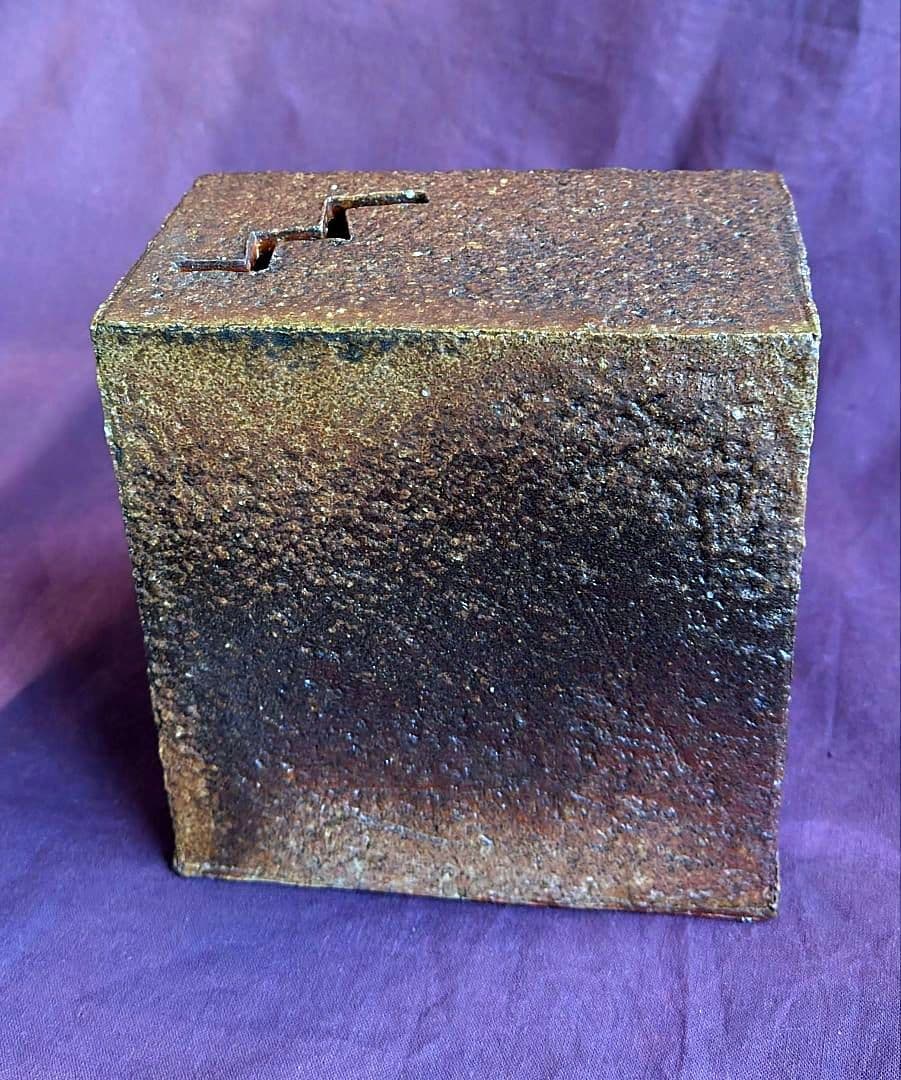 備前角花器 (未使用 新品同様)