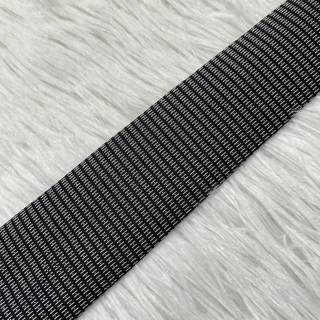 TG3139 HERMES エルメス パターン柄 シルク ネクタイ フランス製