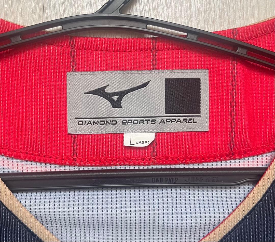 湯浅京己　阪神タイガース　侍ジャパン　ユニフォーム　レプリカ　ミズノ　WBC L