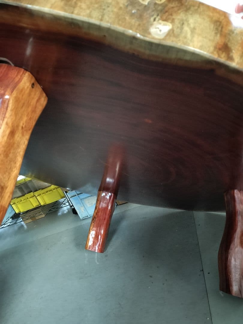 超希少　丸テーブル 輪切り テーブル ダイニング 座卓 一枚板 天然木　無垢