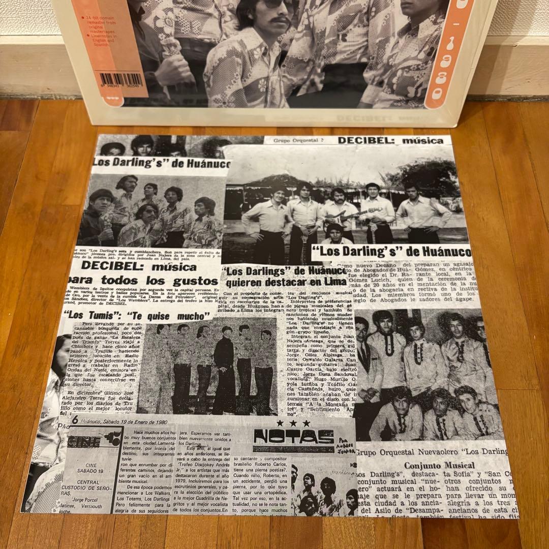 レコード Los Darlings レアグルーヴ クンビア チーチャ ファンク