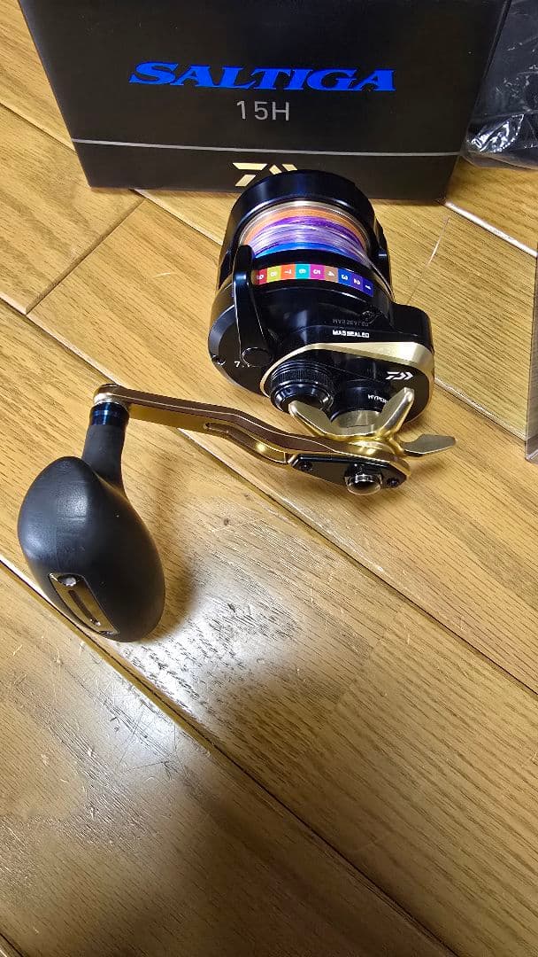 極美品　ダイワ　DAIWA　22 SALTIGA 15H ソルティガ　ジギング