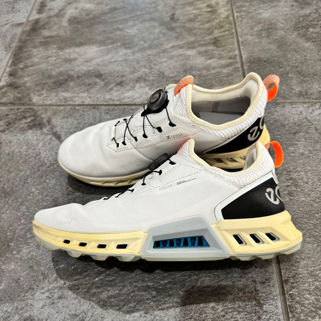 ECCO BIOM C4 BOA ゴルフシューズ ホワイト26.0cm