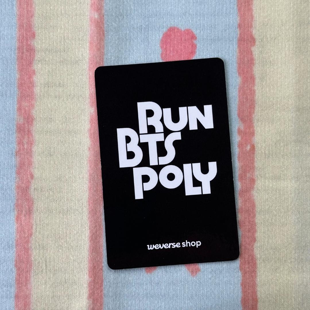 BTS ジン RUN POLY Highlight Package トレカ