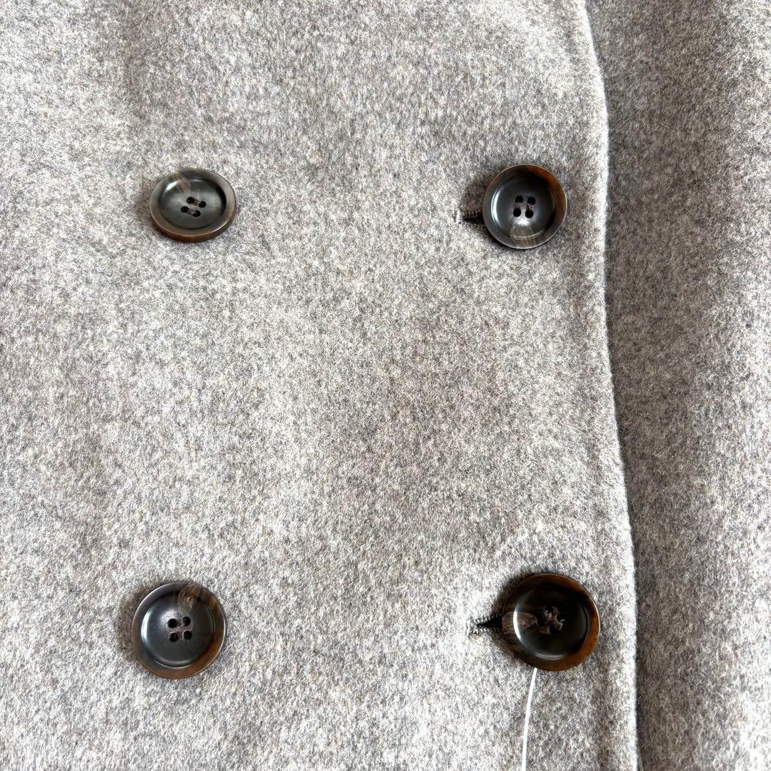 タグ付✨ジャーナルスタンダードレリューム　ピュアラムウールポンチョコート　ダブル