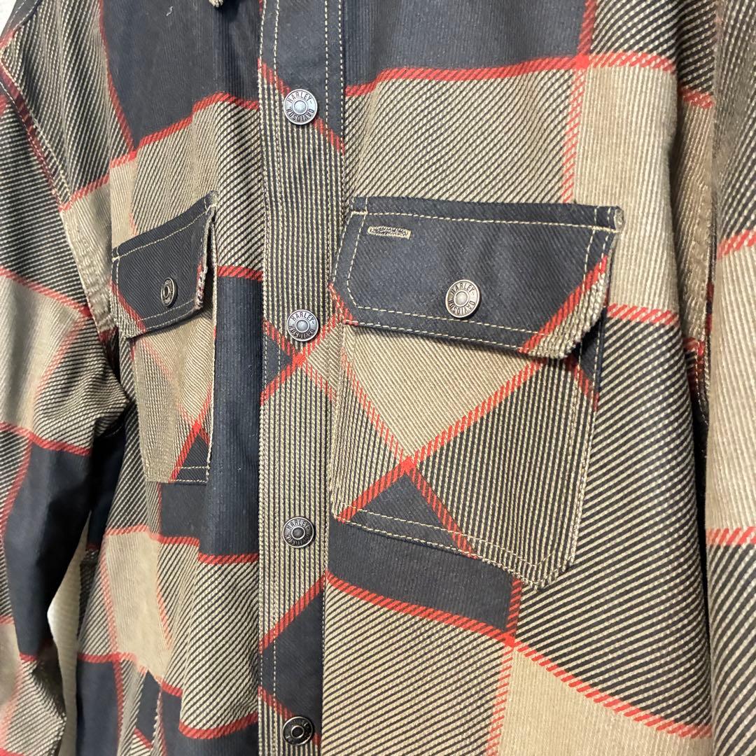 Harley-Davidson ハーレー 純正 厚手裏コーデュロイ美品 L-XL