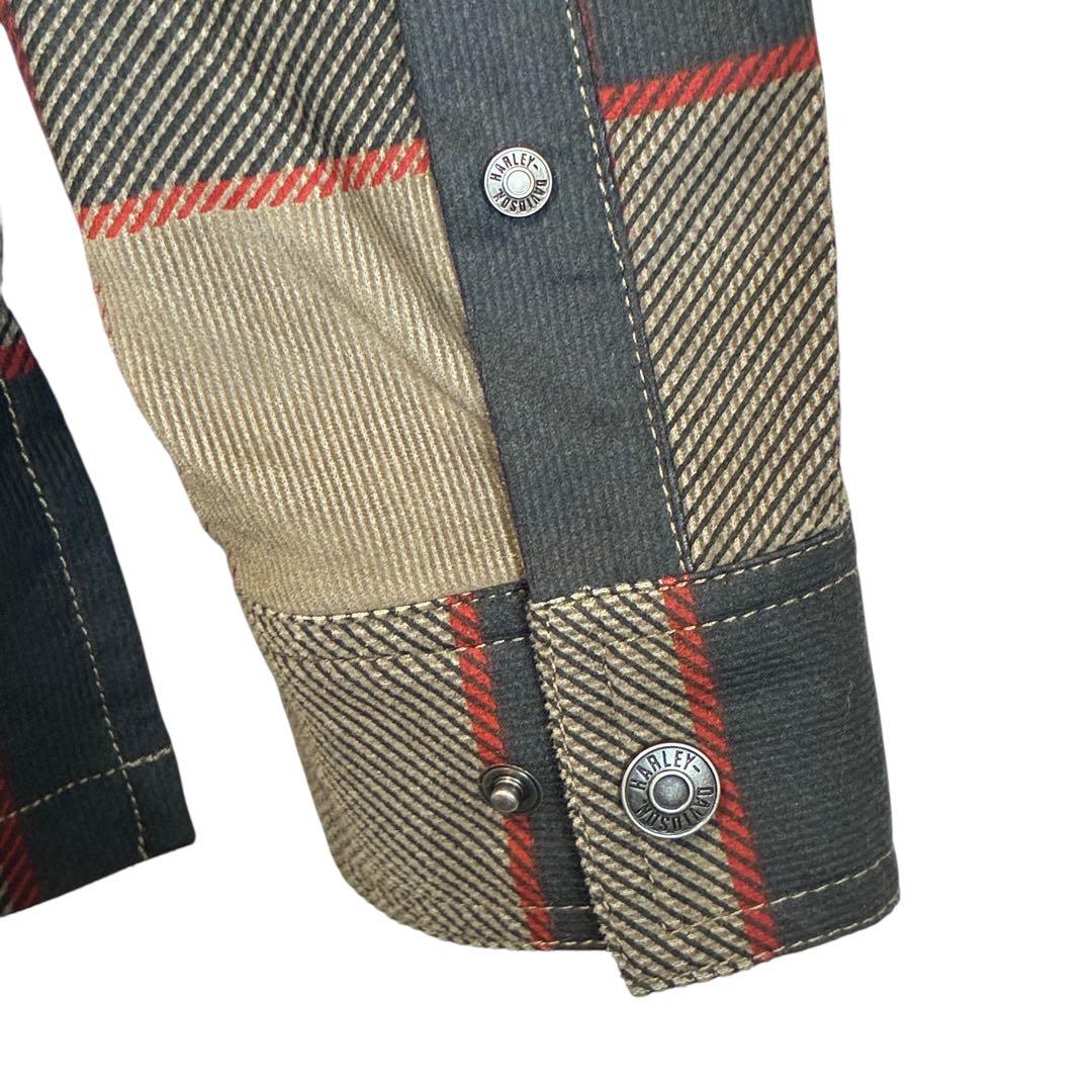 Harley-Davidson ハーレー 純正 厚手裏コーデュロイ美品 L-XL