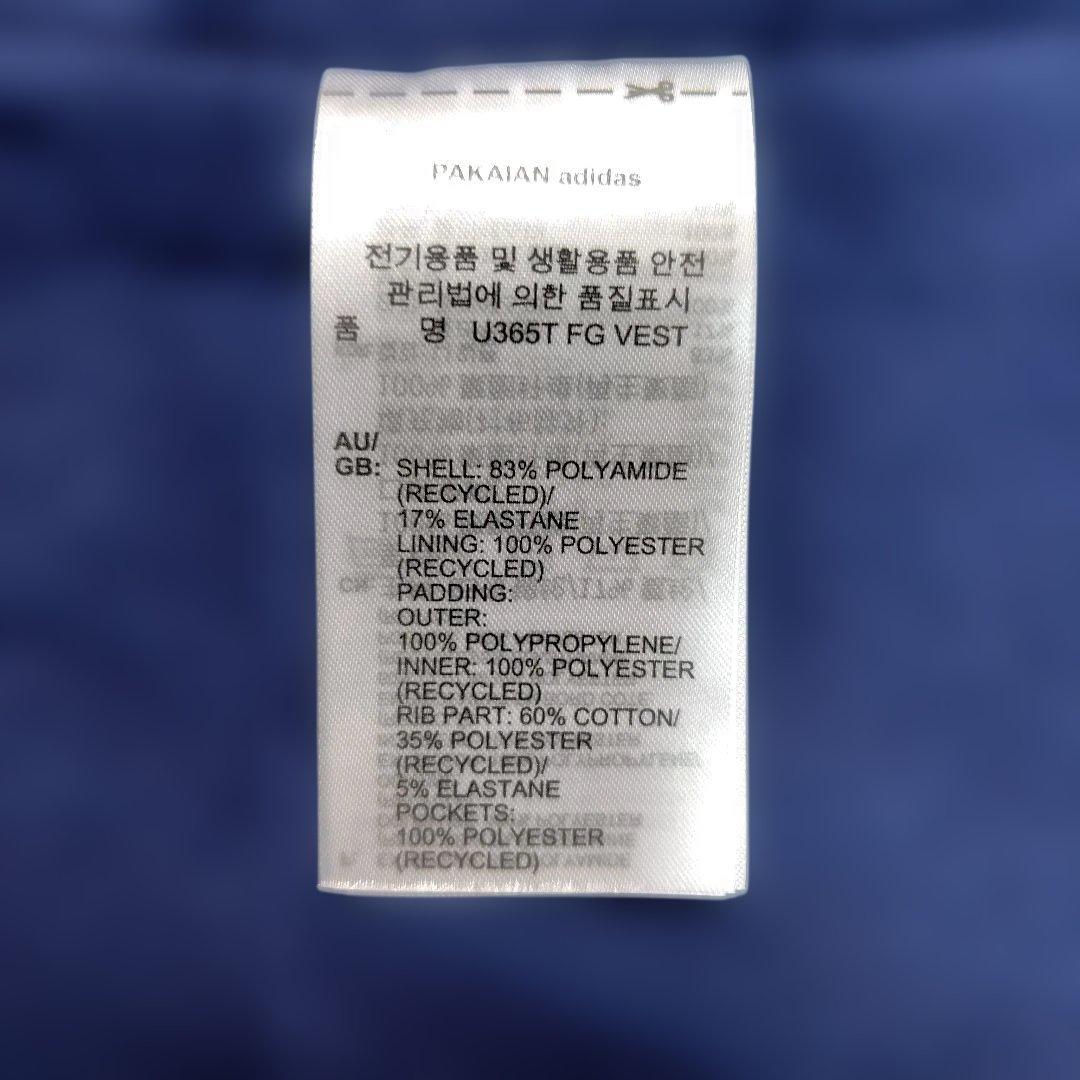 タグ付き新品 アディダス ゴルフ フルジップ ベスト