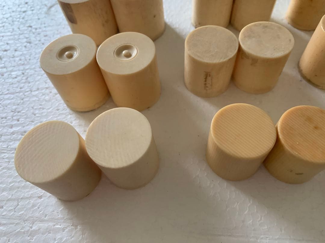 掛軸の軸先　まとめて