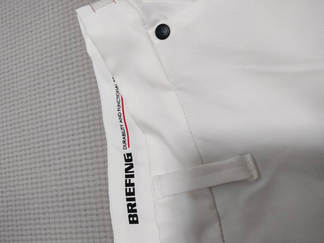 BRIEFING　ゴルフ　ホワイト　パンツ