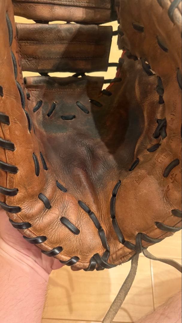 と*と様 ハタケヤマ　硬式グローブ　ファーストミット