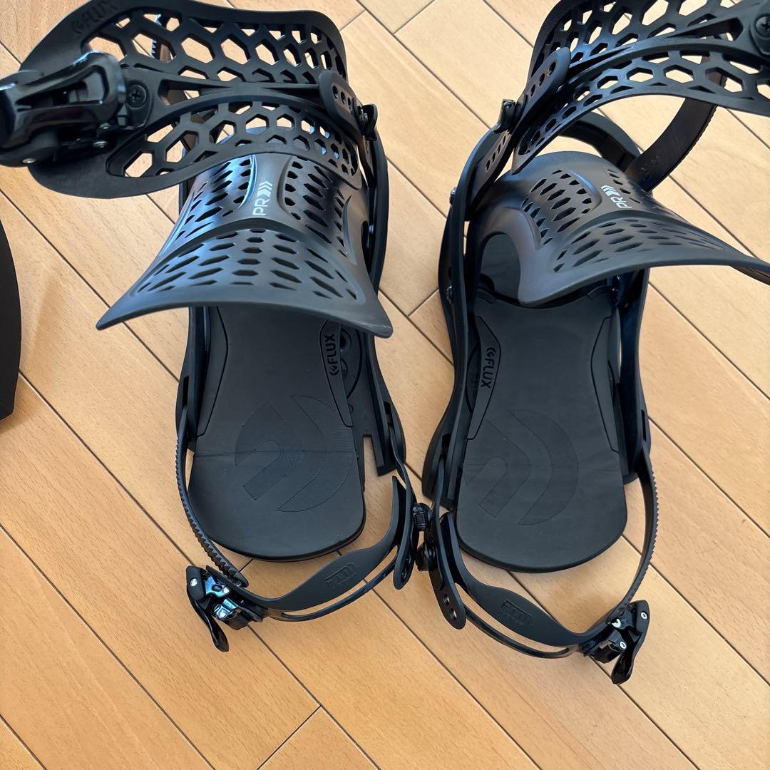 FLUX PR ブラック Mサイズ スノーボードビンディング 使用1回