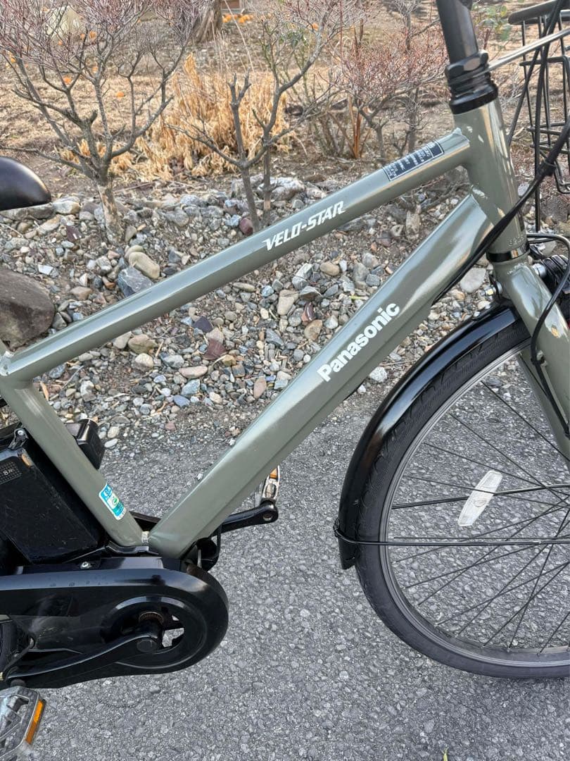 電動アシスト自転車 オリーブグリーン