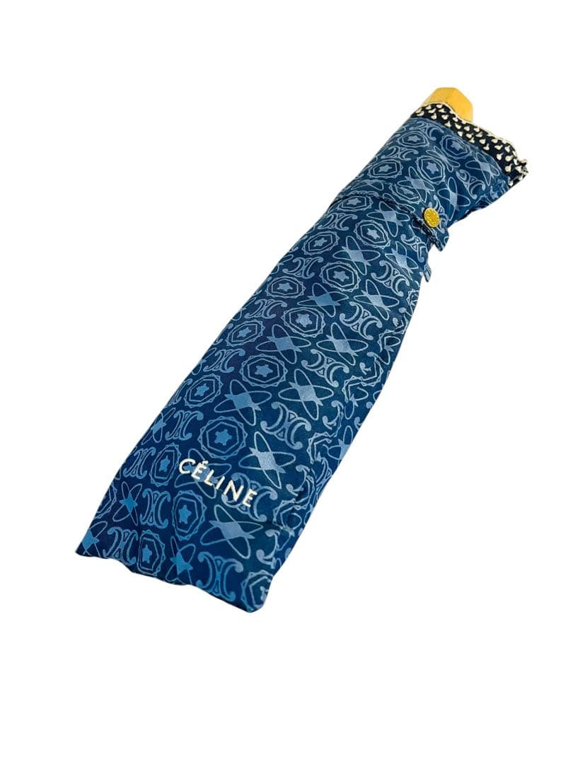 美品☆CELINE ／セリーヌ　折りたたみ傘　持ち運び　希少カラー