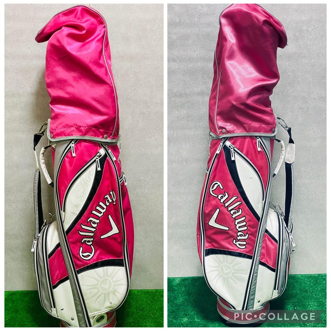 美品　キャロウェイ ソレイユ gems レディースクラブセット 8本 L 初心者