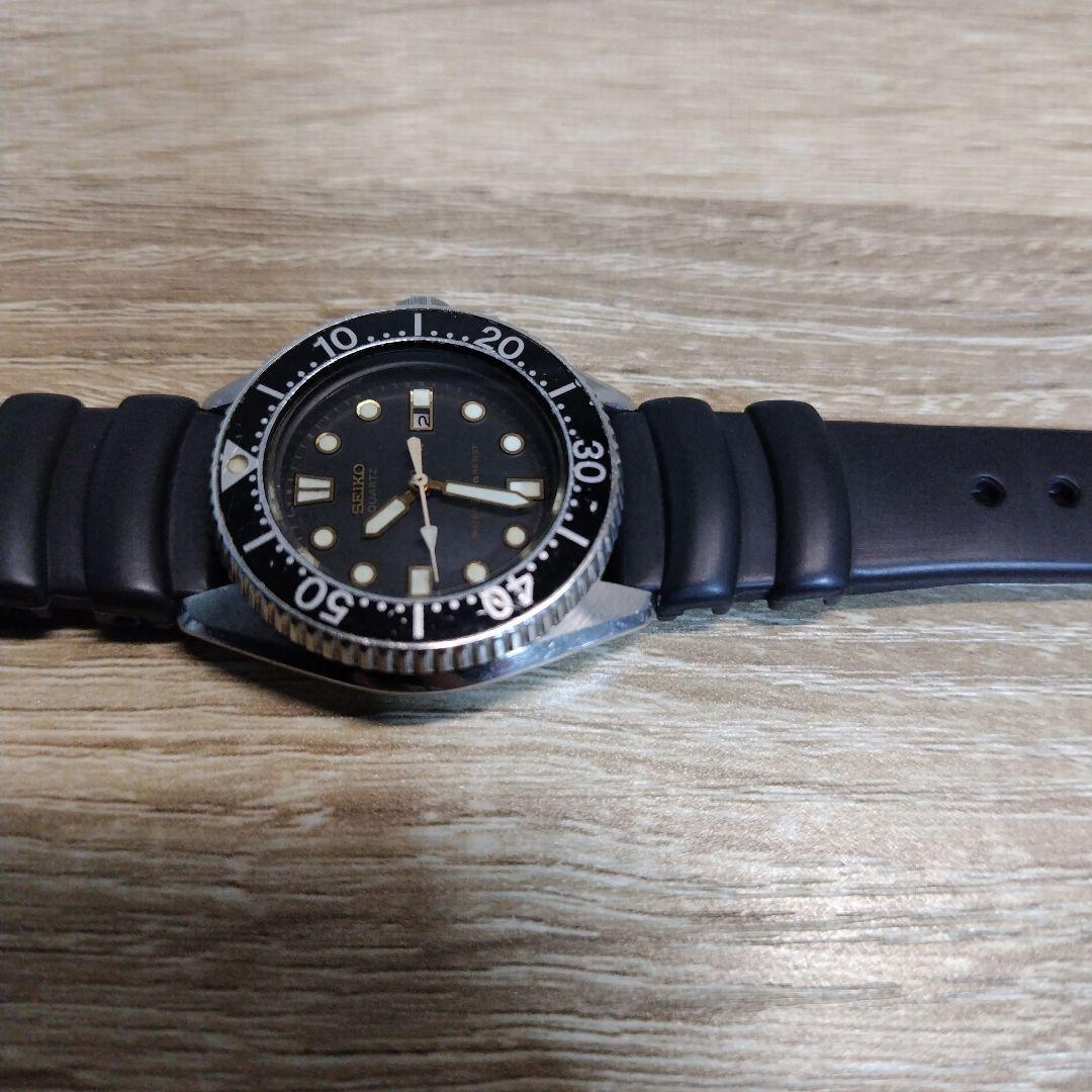 稼働 セイコー ダイバーズ 2625-0010 黒　ボーイズ 腕時計