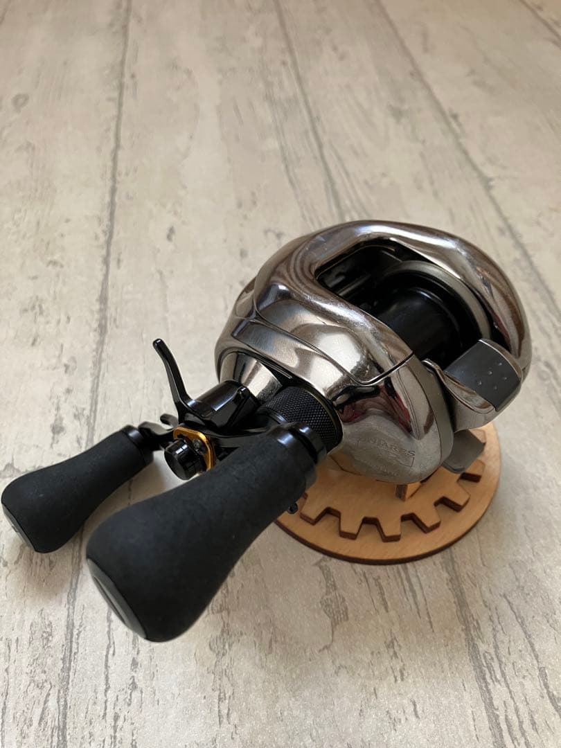 シマノ　アンタレスAR 左巻き　ブラックカスタム　ZPI 夢屋シャロースプール