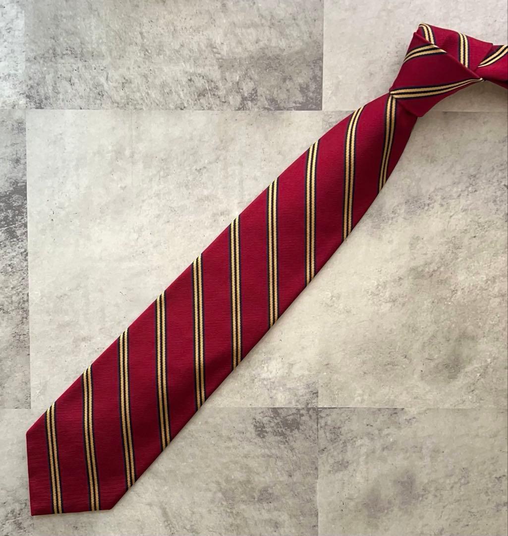 極美品 Brooks Brothers ネクタイ レップタイ