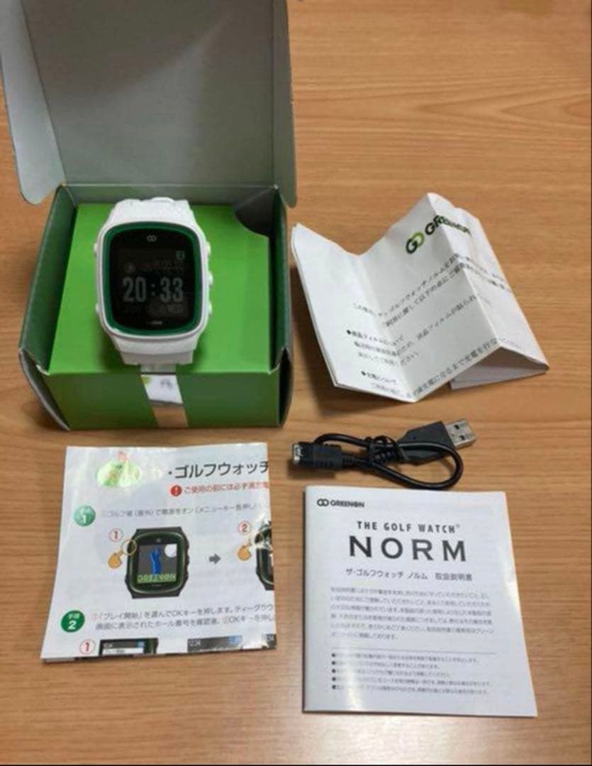 最終値下げ！グリーンオン ザ•ゴルフウォッチ　ノルム
