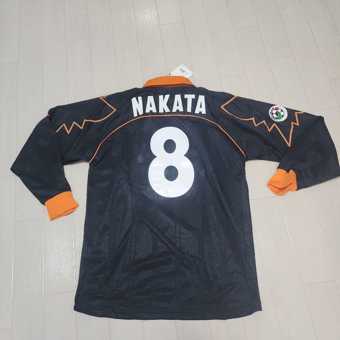 ASローマ 1999-2000 中田英寿 長袖サードユニ 新品未使用タグ付