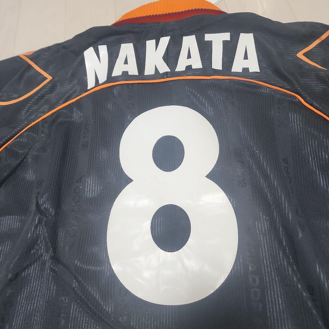 ASローマ 1999-2000 中田英寿 長袖サードユニ 新品未使用タグ付