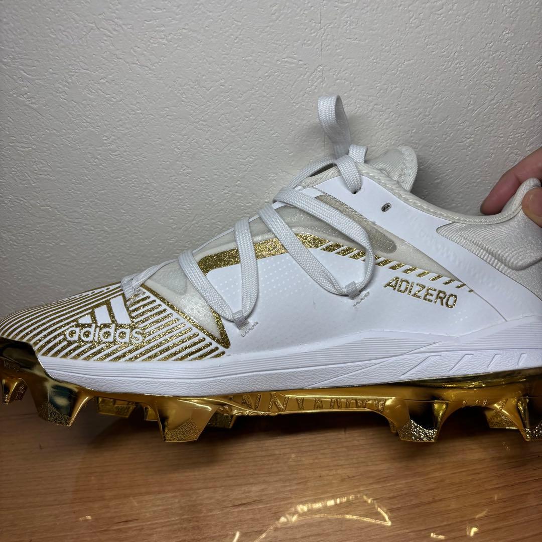 【未使用級】adidas　スタッド底野球スパイクAfterburner 7