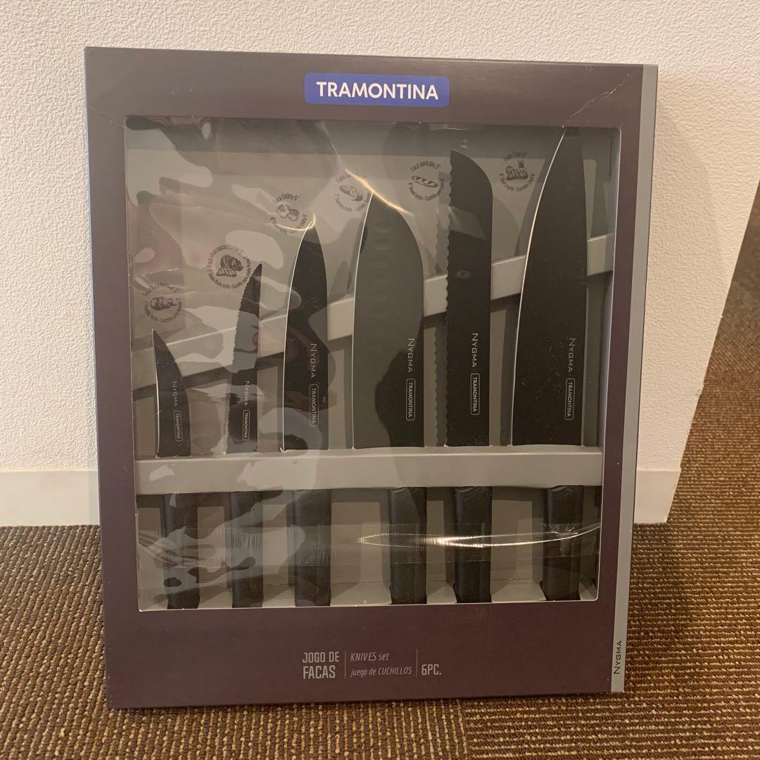 完全新品　TRAMONTINAトラモンティーナ ニグマ ナイフ6本セット